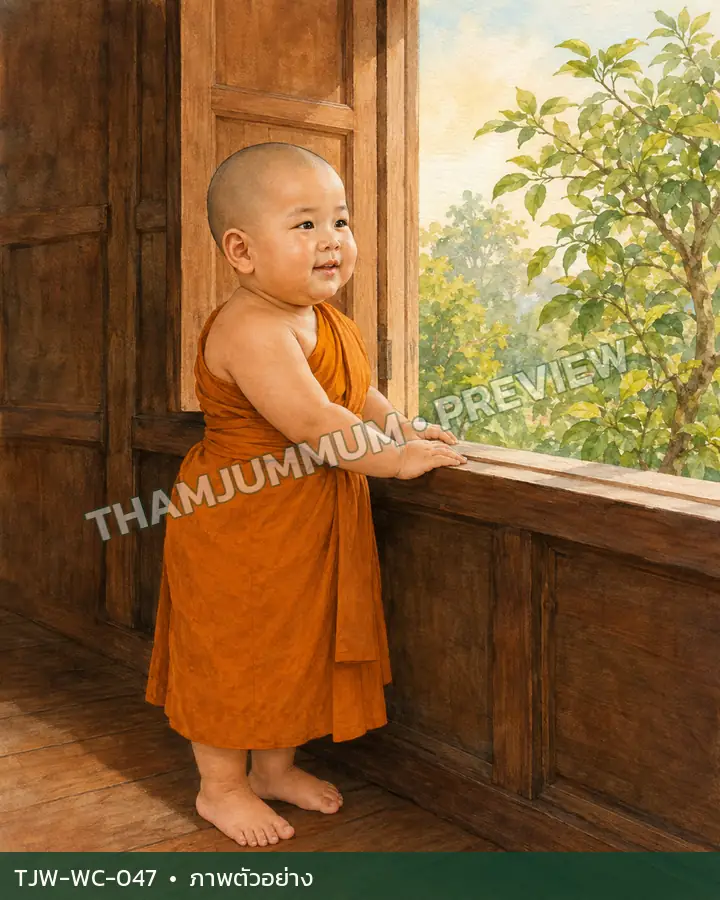 TJW-WC-047 หน้าต่างบานเดิม ฤดูใหม่